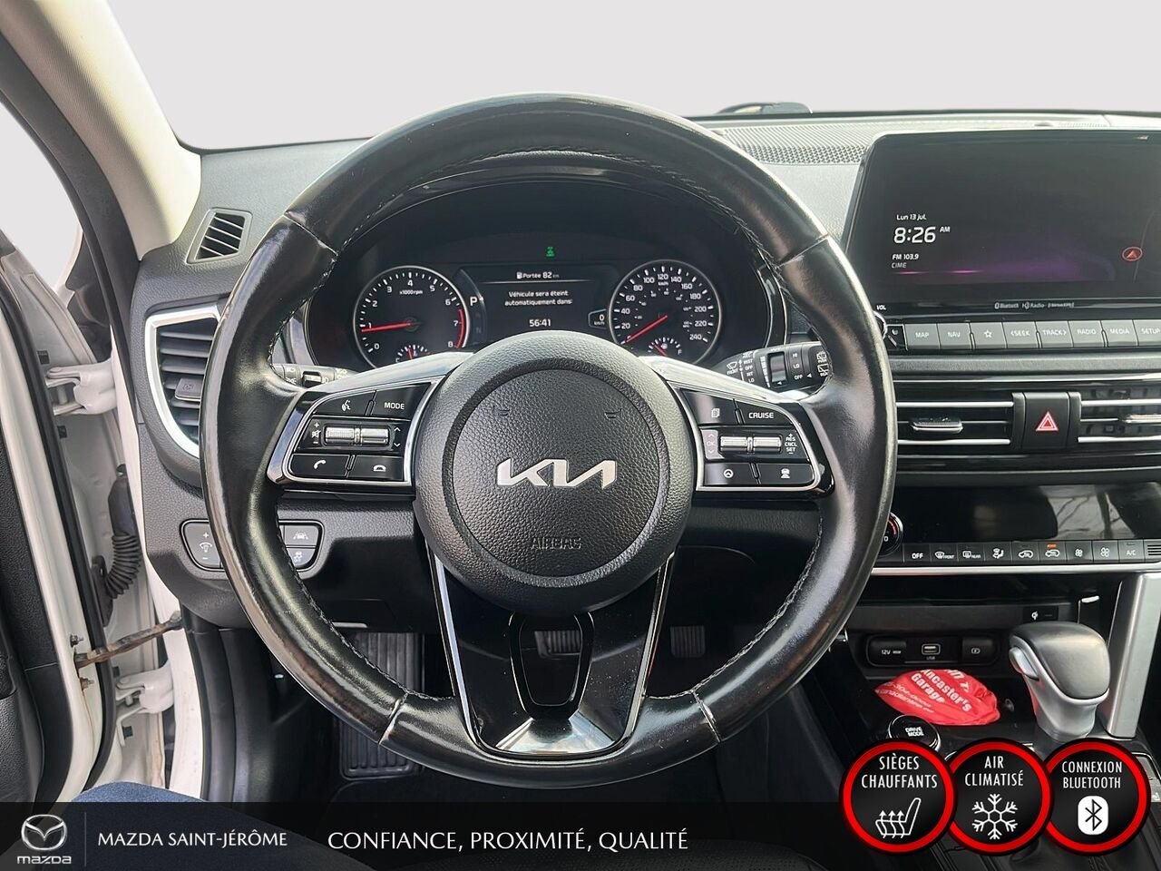 2023 Kia Seltos White Ste-Agathe des Monts - photo #12