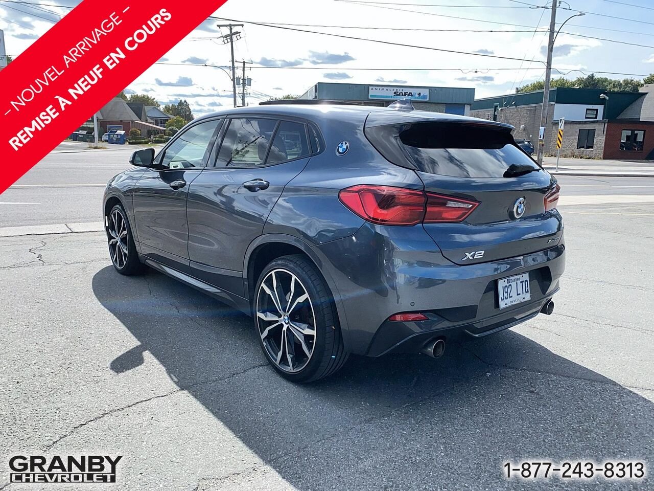 BMW X2 xDrive28i coupé pour activités sportives | 27-0112A 2020 Gris Granby - photo #5
