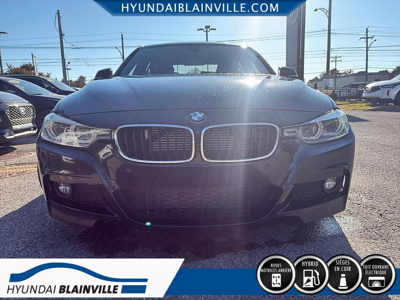 BMW Série 3 2018 Noir Blainville - photo #1