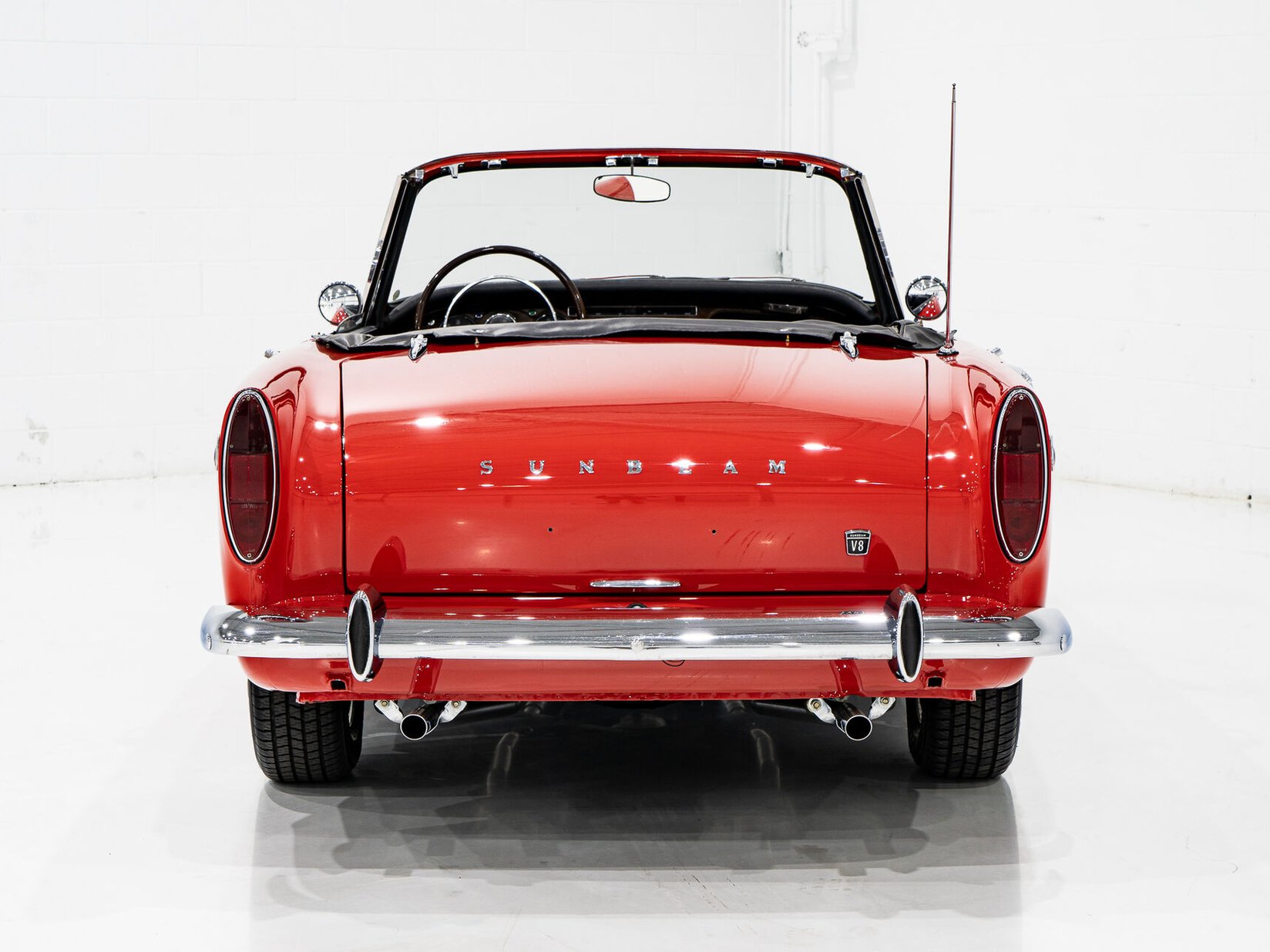 Sunbeam Tiger Unrestored with single repaint **PRIX EN USD** 1967 Rouge Montréal - photo #23