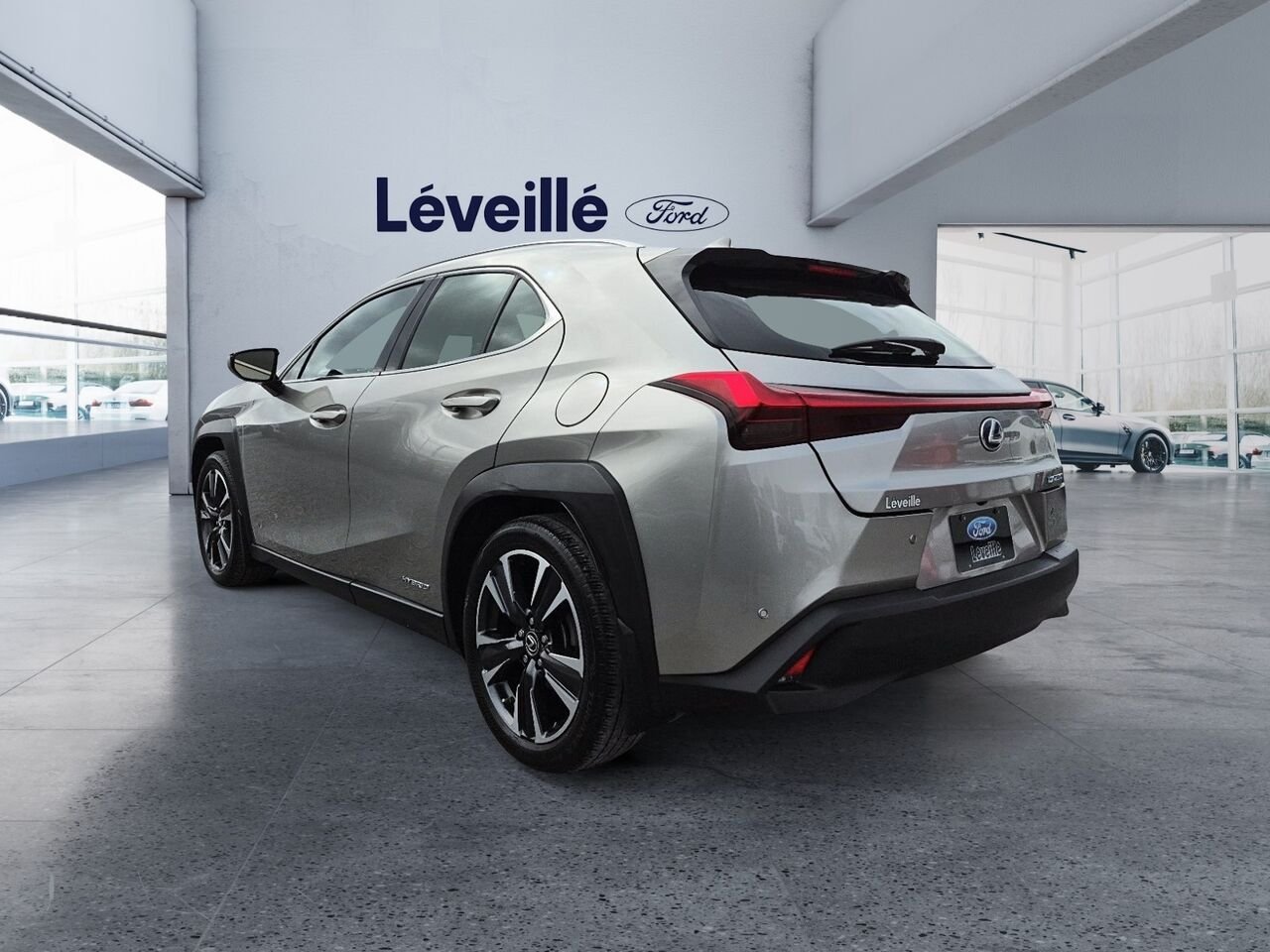 Lexus UX 26984B | UX 250h CVT ** ENTIEREMENT EQUIPE ** TOIT OUVRANT ** CARFAX CLEAN ** 2021 Gris Saint-Jérôme - photo #3