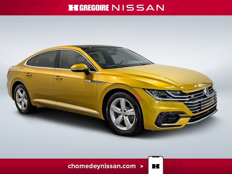 2019 Volkswagen Arteon R-Line * AWD * Caméra * Mag * Cuir * Toit Yellow
