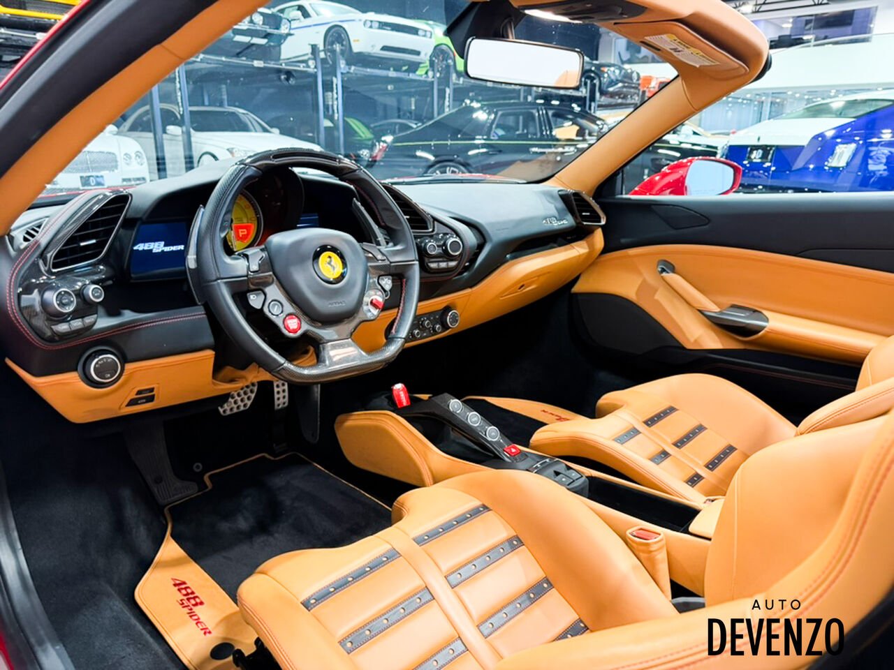 Ferrari 488 Spider 2018 Rouge Saint-Eustache - photo #7