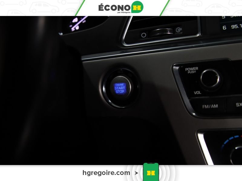 Hyundai Sonata 822298 | 2.4L SPORT TECH AUTO A/C GR ELECT MAGS 2016 Blanc Laval - photo #11