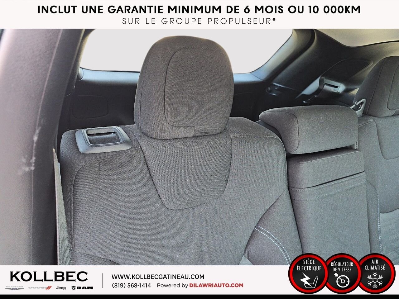 JEEP CHEROKEE 261101 | North 4x4 2019 Blanc Gatineau - photo #21