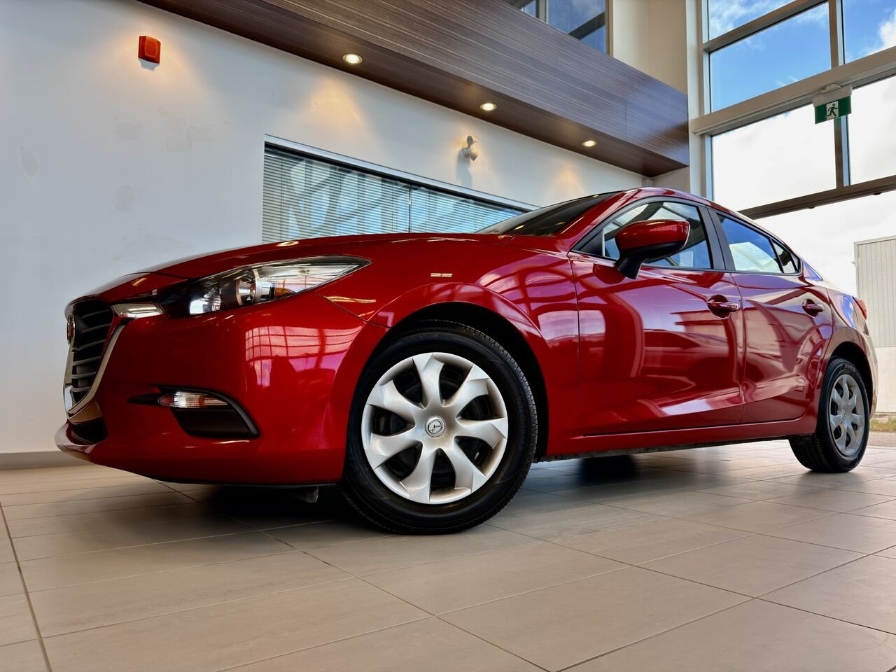 2018 Mazda Mazda3 Red Notre-Dame-des-Prairies - photo #1