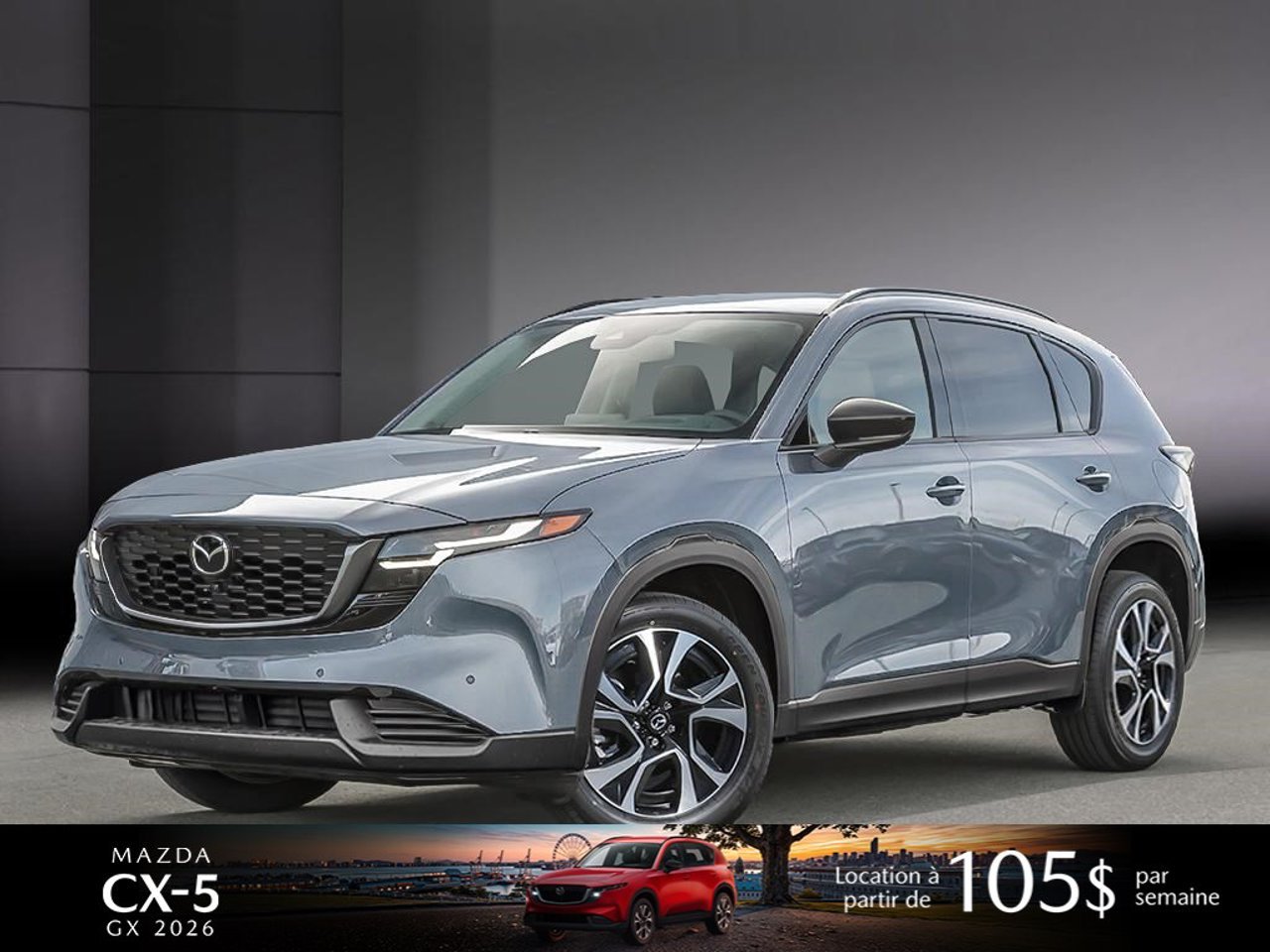 Mazda CX-5 JM3KMBHAXT0208324 2026 Gris polymétal métallisé Mirabel - photo #0