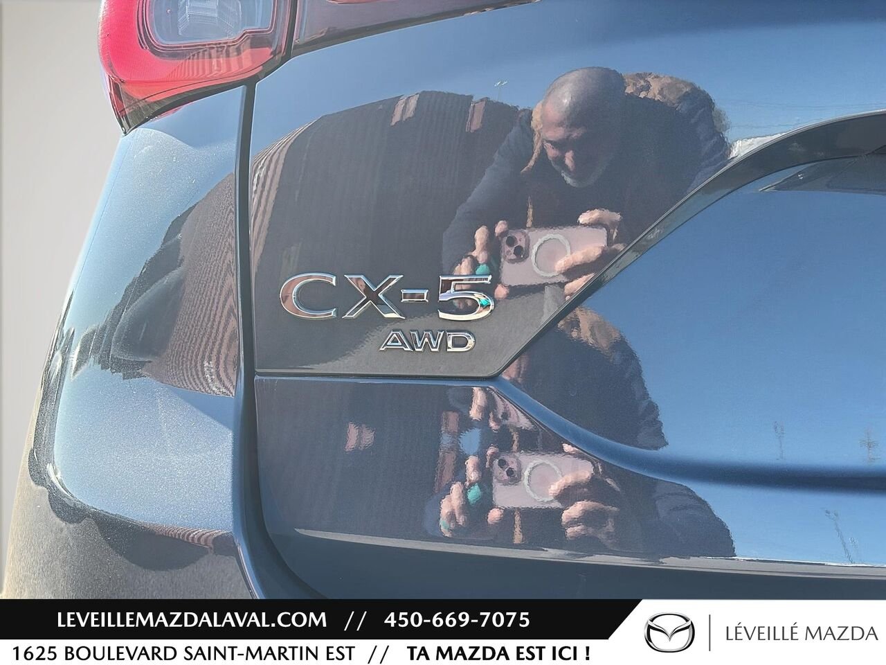 Mazda CX-5 GS CONFORT 2024 Bleu Laval - photo #9