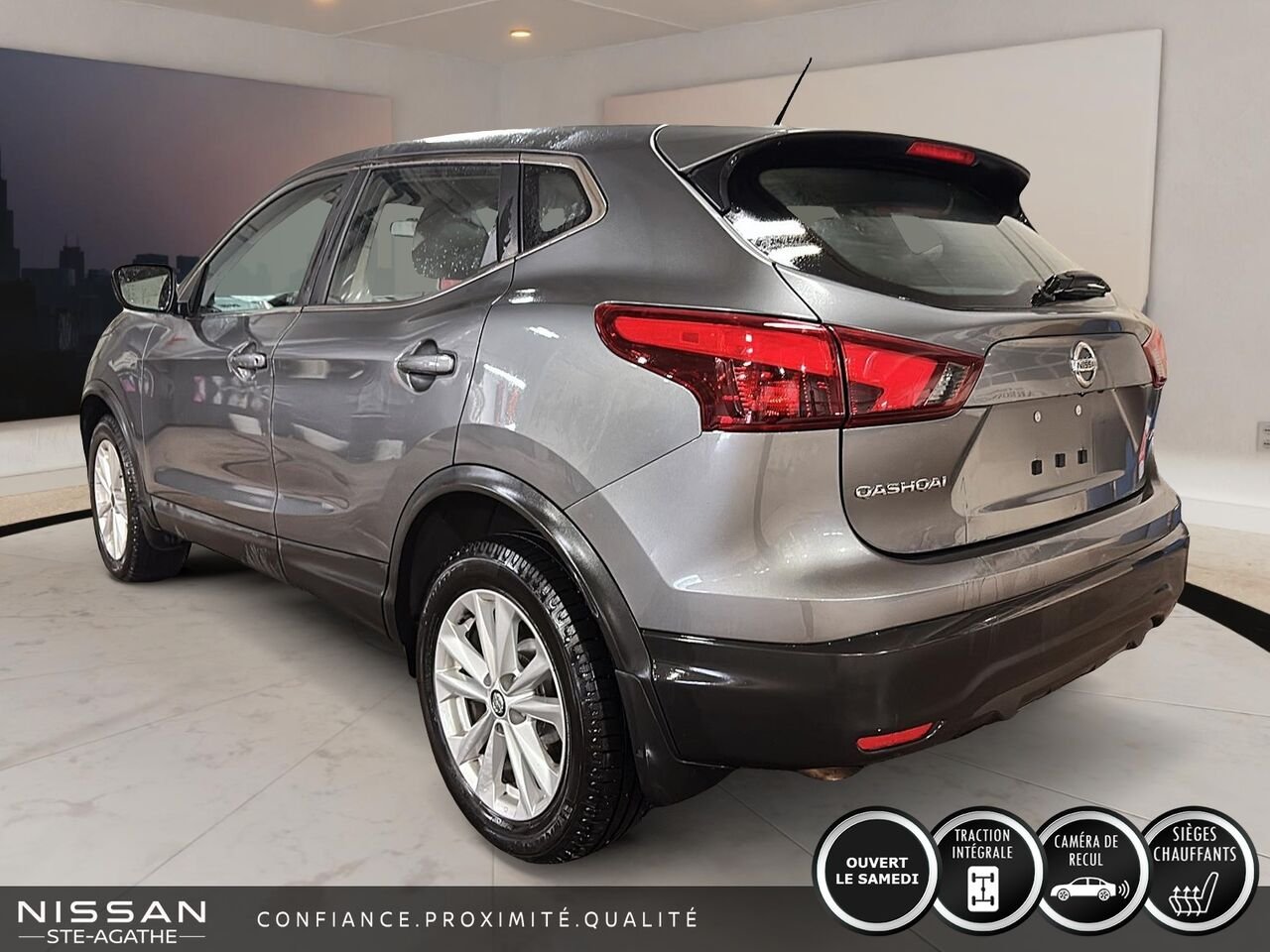 2019 Nissan Qashqai Grey Ste-Agathe des Monts - photo #4
