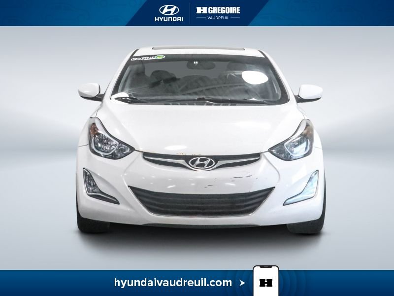 Hyundai Elantra YR819 | Allure sport berline 4 portes BA 2016 Blanc Laval - photo #2
