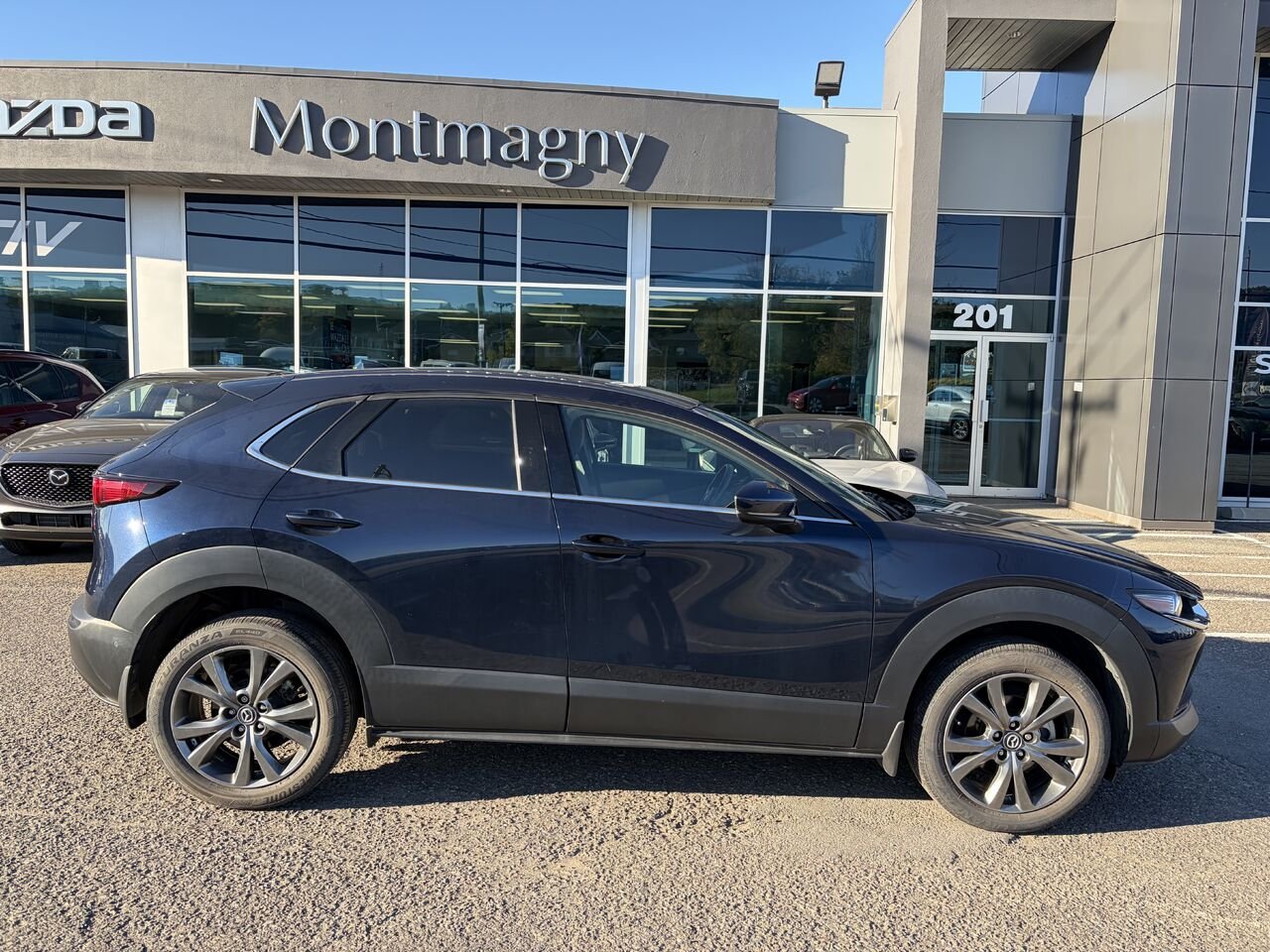 2021 Mazda CX-30 GT TI Blue Montmagny - photo #3