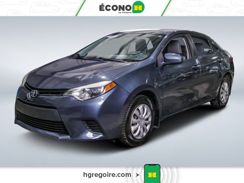 2016 Toyota Corolla Blue Blainville - photo #2