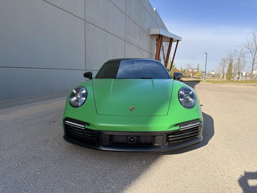 2021 Porsche 911 Turbo S | Front Lift | PDCC Suspension | Sunroof | Heated & Ventilated Seats Python Green