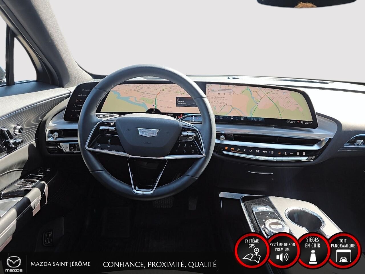 Cadillac LYRIQ 2025 Noir Ste-Agathe des Monts - photo #21