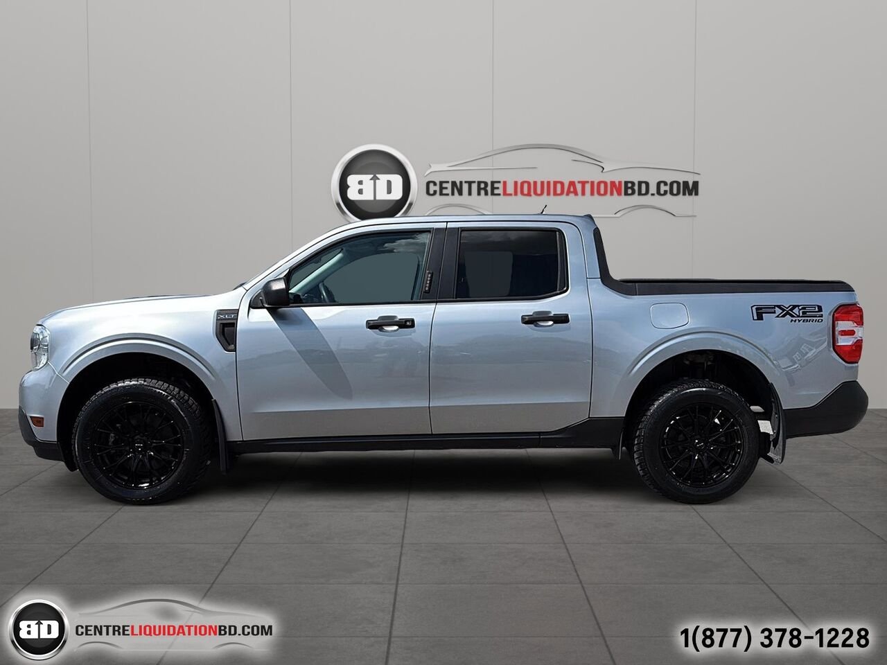 Ford Maverick XLT FX2 HYBRID | BD0302 2023 Gris Granby - photo #8