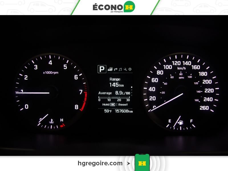 Hyundai Sonata 822298 | 2.4L SPORT TECH AUTO A/C GR ELECT MAGS 2016 Blanc Laval - photo #8
