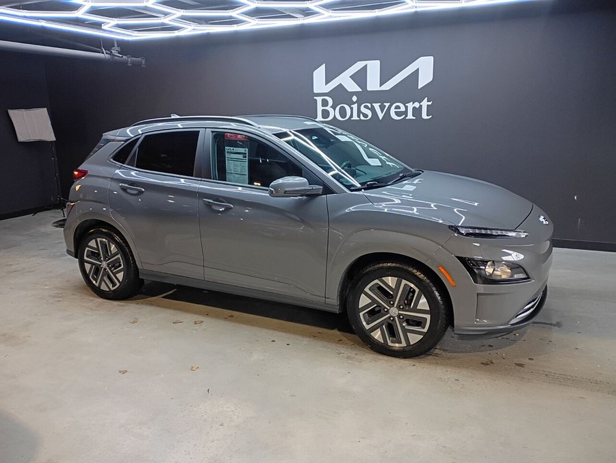 Hyundai Kona électrique Preferred TA 2022 Gris