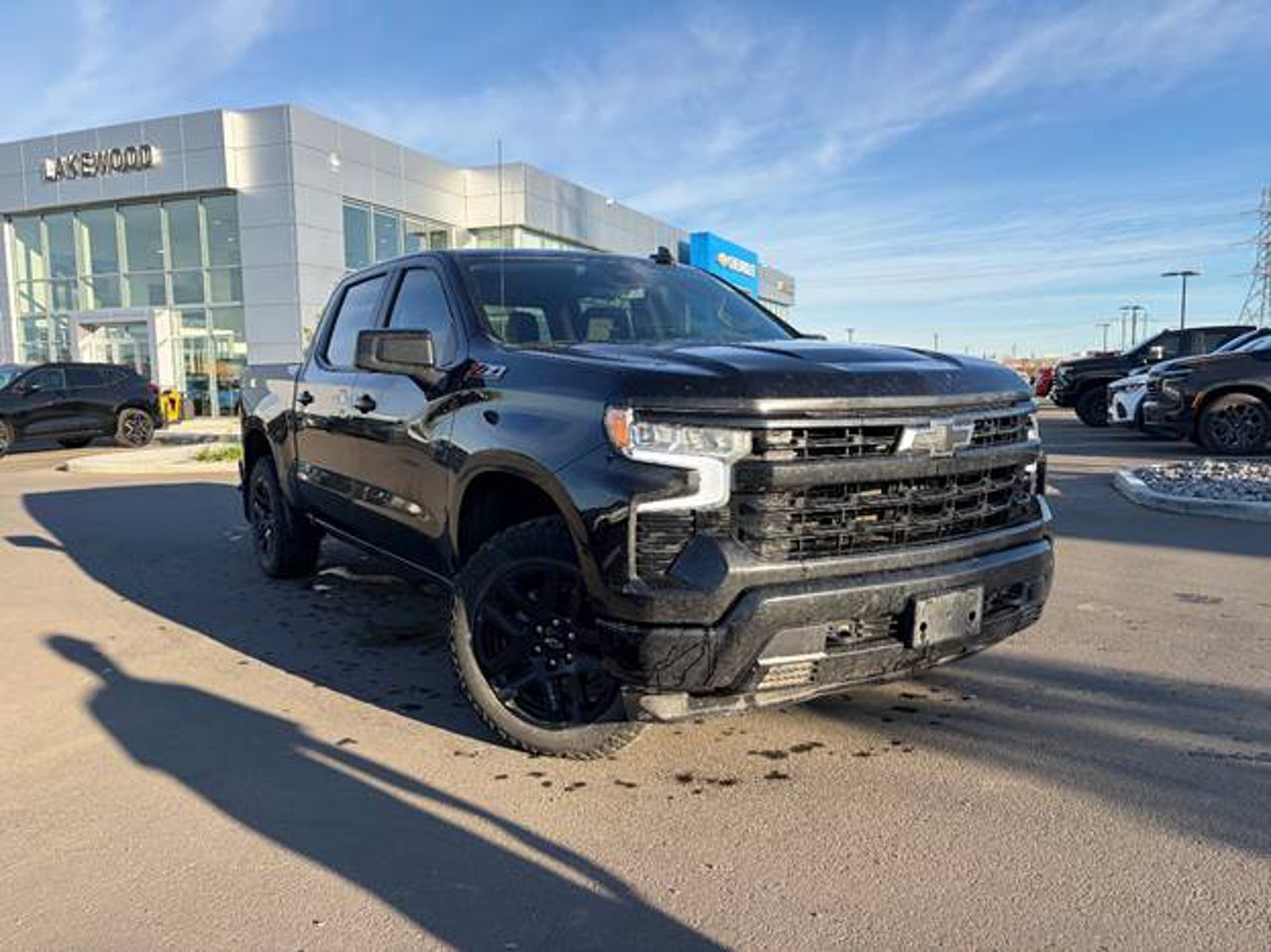 2024 Chevrolet Silverado 1500 4WD Crew Cab 147 RST Black Sherwood Park - photo #1