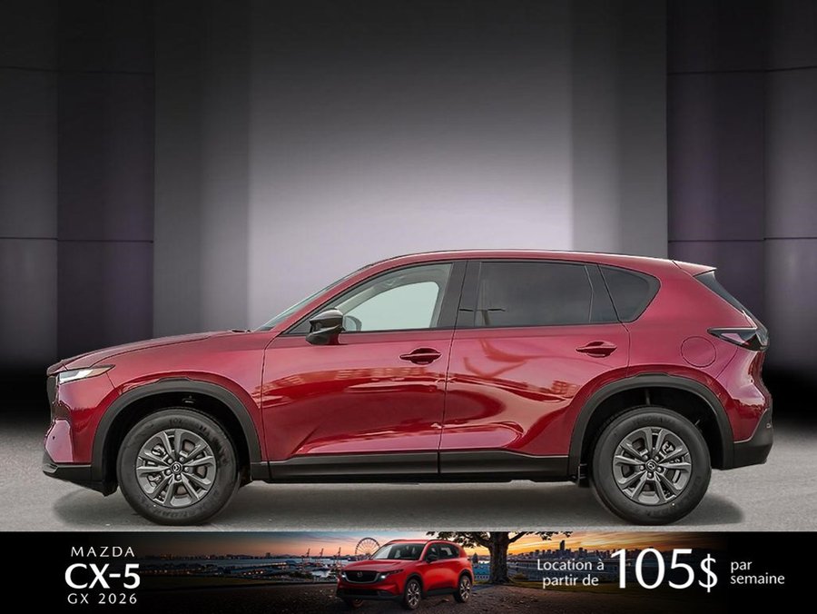 Mazda CX-5 2026 2026 Rouge vibrant cristal métallisé