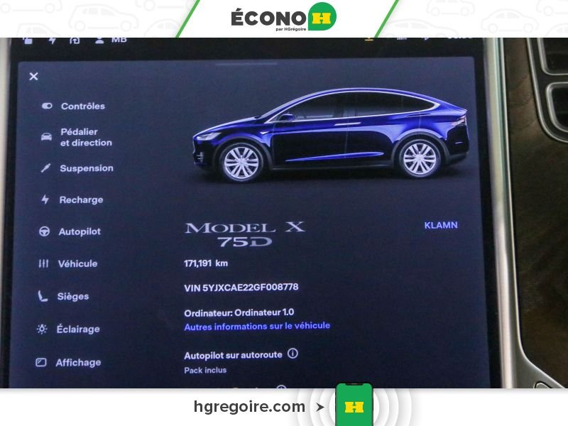 2016 Tesla Model X Blue Blainville - photo #18