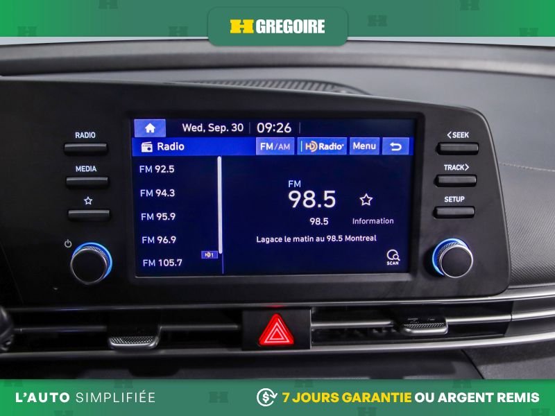 Hyundai Elantra 2022 Blanc Saint-Eustache - photo #11