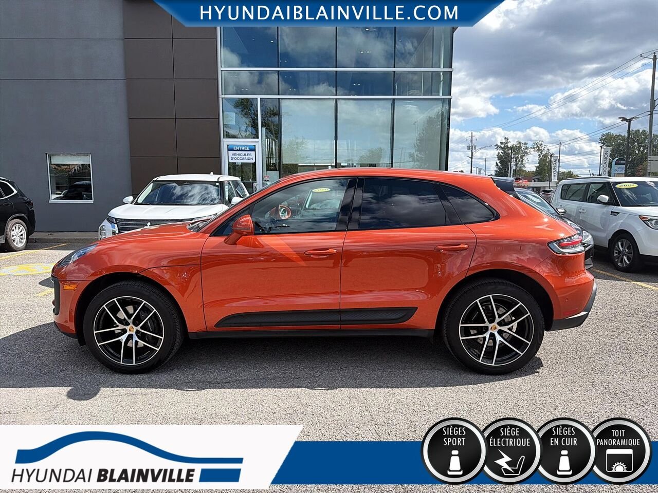 Porsche Macan 2022 Orange Blainville - photo #6