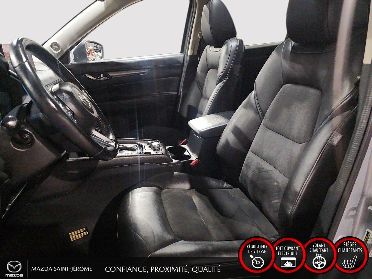 2023 Mazda CX-5 GS LUXURY | TOIT OUVRANT | CUIR | AWD | Silver Saint-Jérôme - photo #16