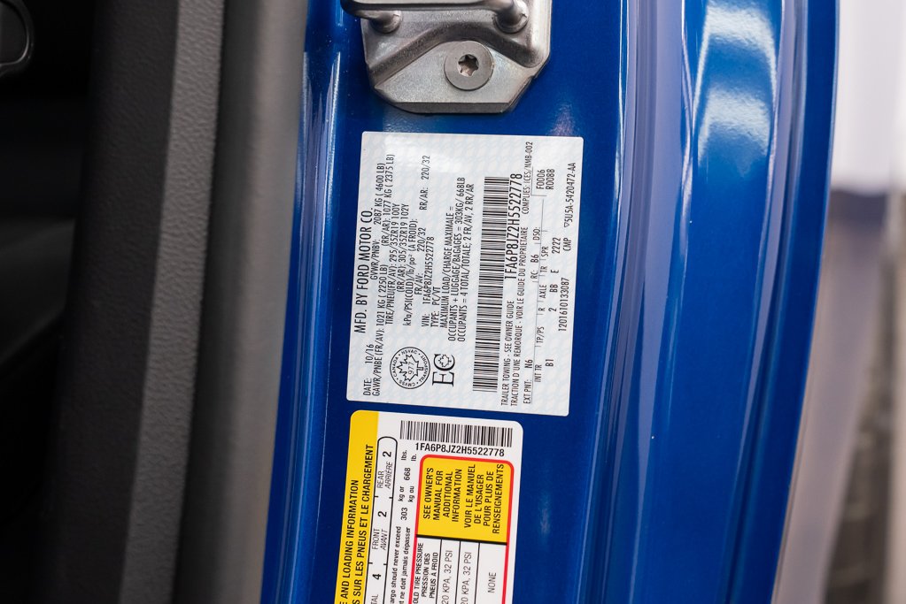Ford Mustang Shelby GT350 2017 Bleu Kirkland - photo #42