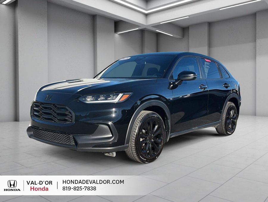 Honda HR-V Sport AWD ALL BLACK GARANTIE PROLONGÉE 2025 Noir