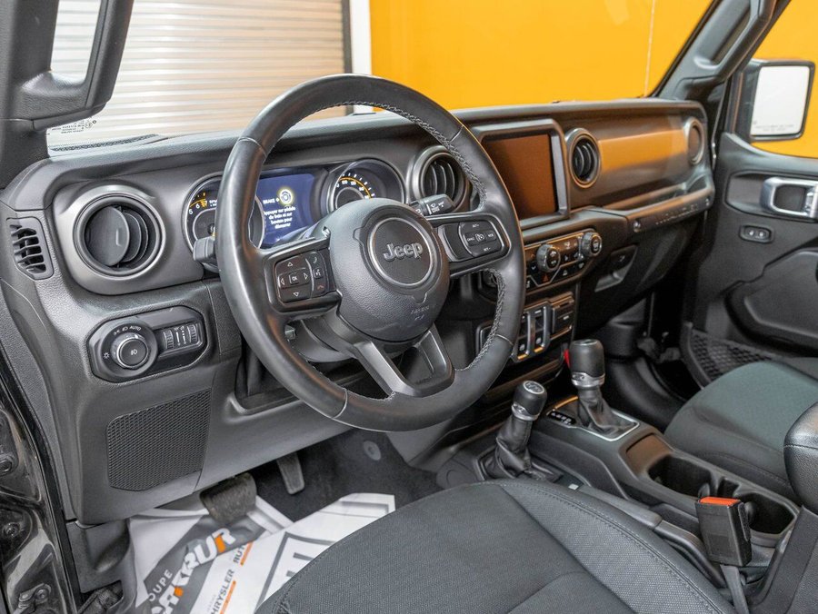 Jeep Wrangler SPORT S 4X4 V6 *NAV* SIÈGES CHAUFF CARPLAY ALPINE 2021 Noir