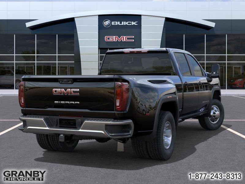 2026 GMC Sierra 3500HD Pro cabine multiplace 4RM 172 po ONYX BLACK