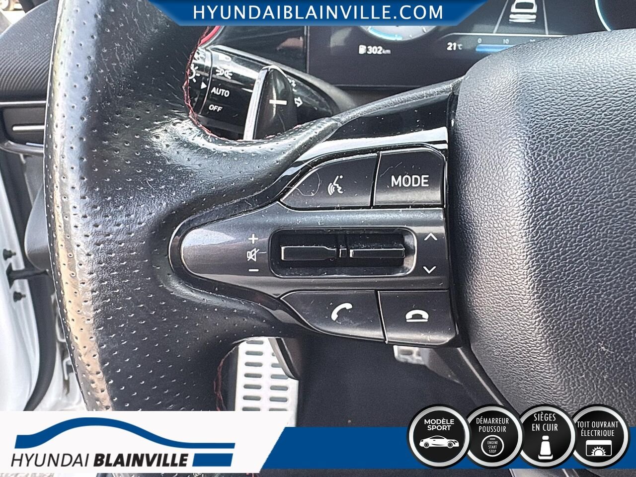 Hyundai Elantra 2023 Blanc Blainville - photo #16