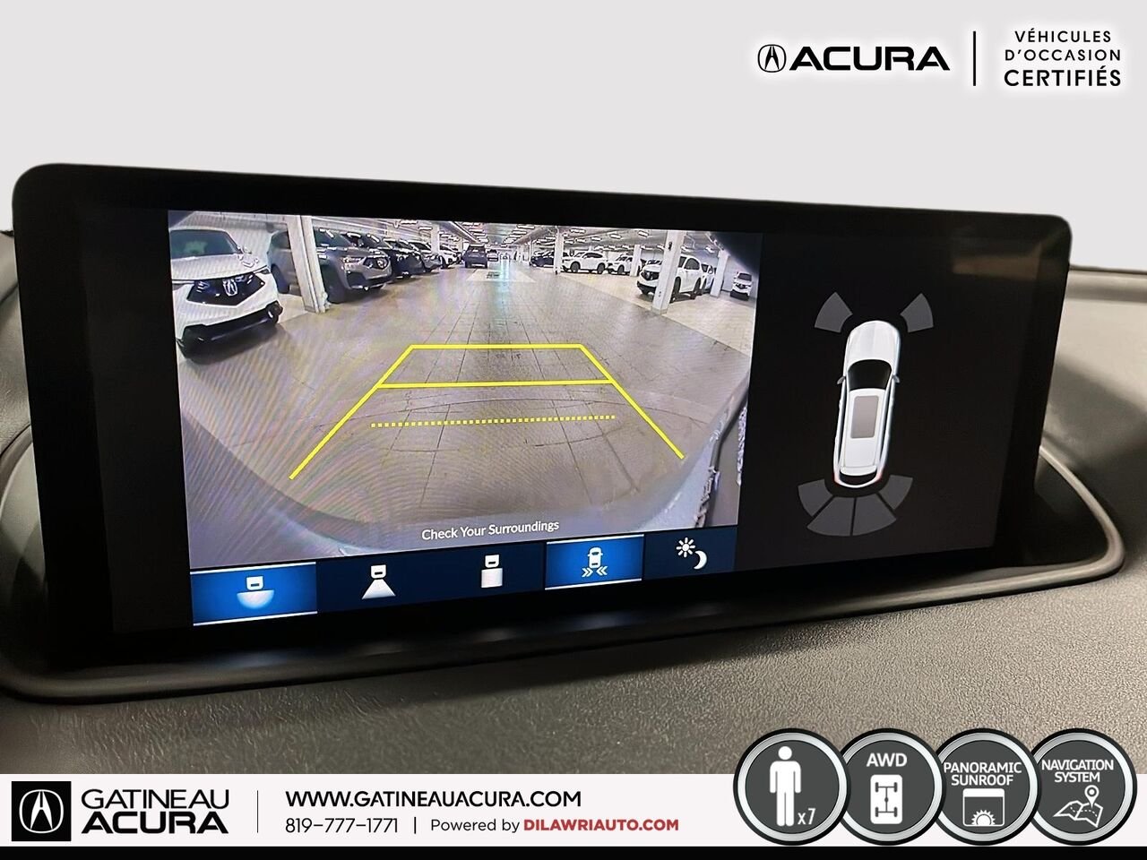 Acura MDX A-Spec SH-AWD 2023 Argent Gatineau - photo #5