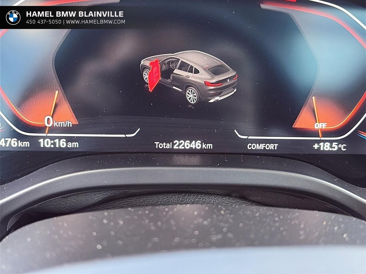BMW X4 xDrive30i coupé d’activités sportives 2024 Blanc Blainville - photo #12