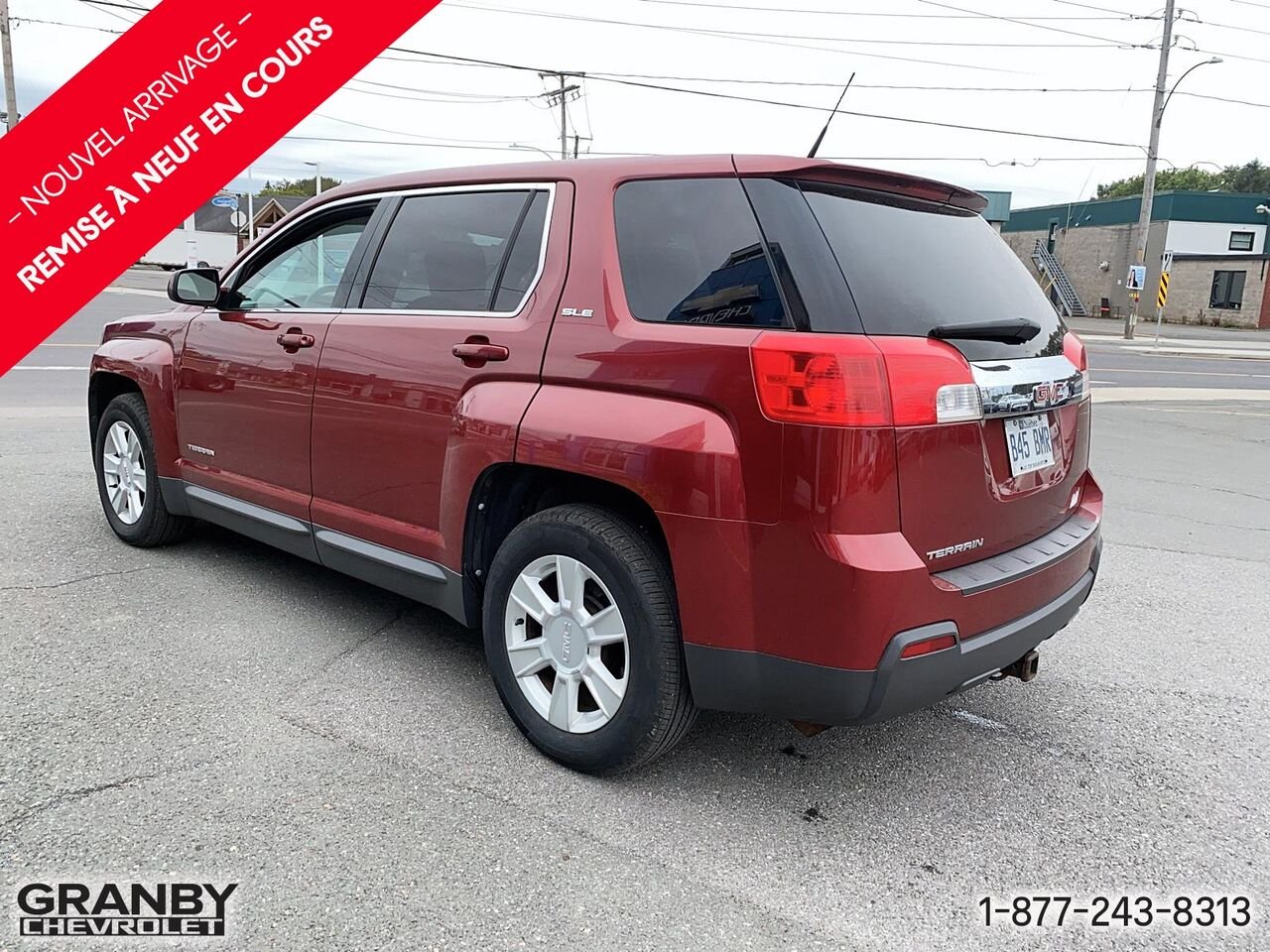 2011 GMC Terrain Traction avant 4 portes SLE-1 | 26-0875A Red Granby - photo #6