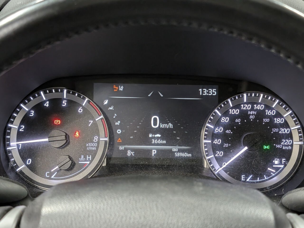 Toyota Highlander XLE/AWD/SIÈGES CHAUFFANTS/VOLANT CHAUFFANT/TOIT OUVRANT/BLUETOOTH/AC BIZONE 2023 Frisson glacé nacré Sherbrooke - photo #15