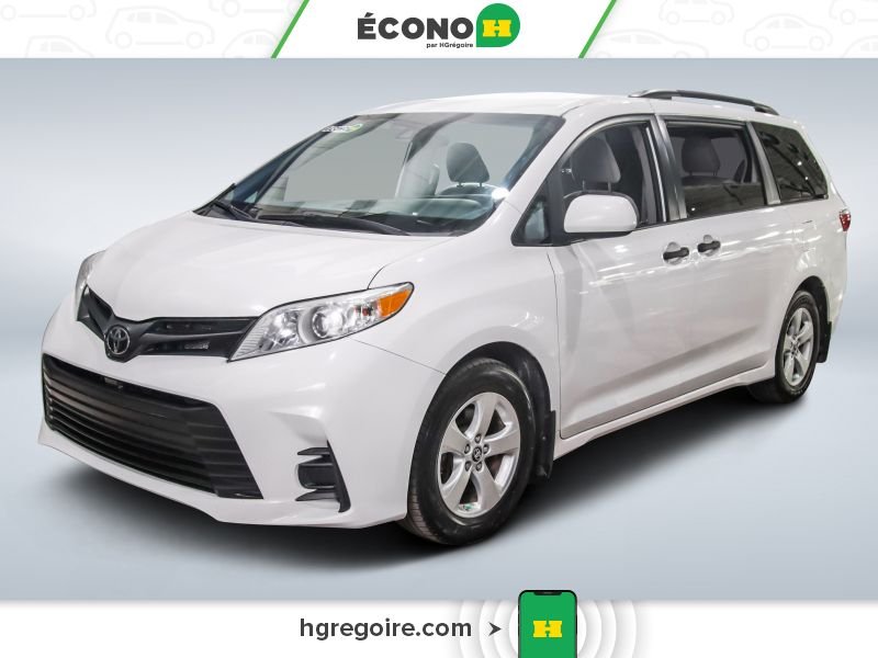 2020 Toyota Sienna White Saint-Eustache - photo #2