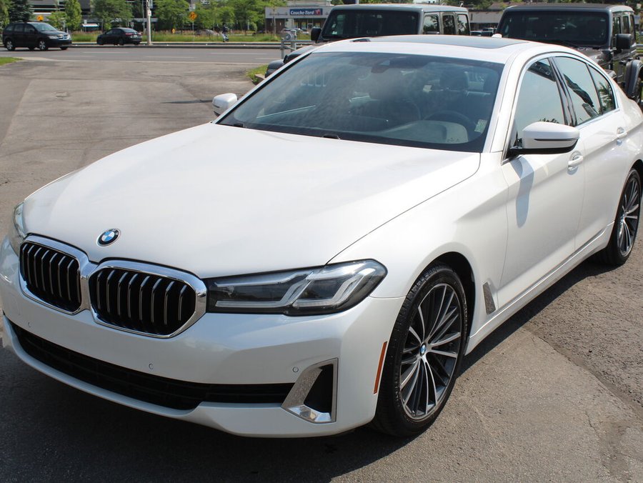 BMW 5 Series 2021 2021 Blanc