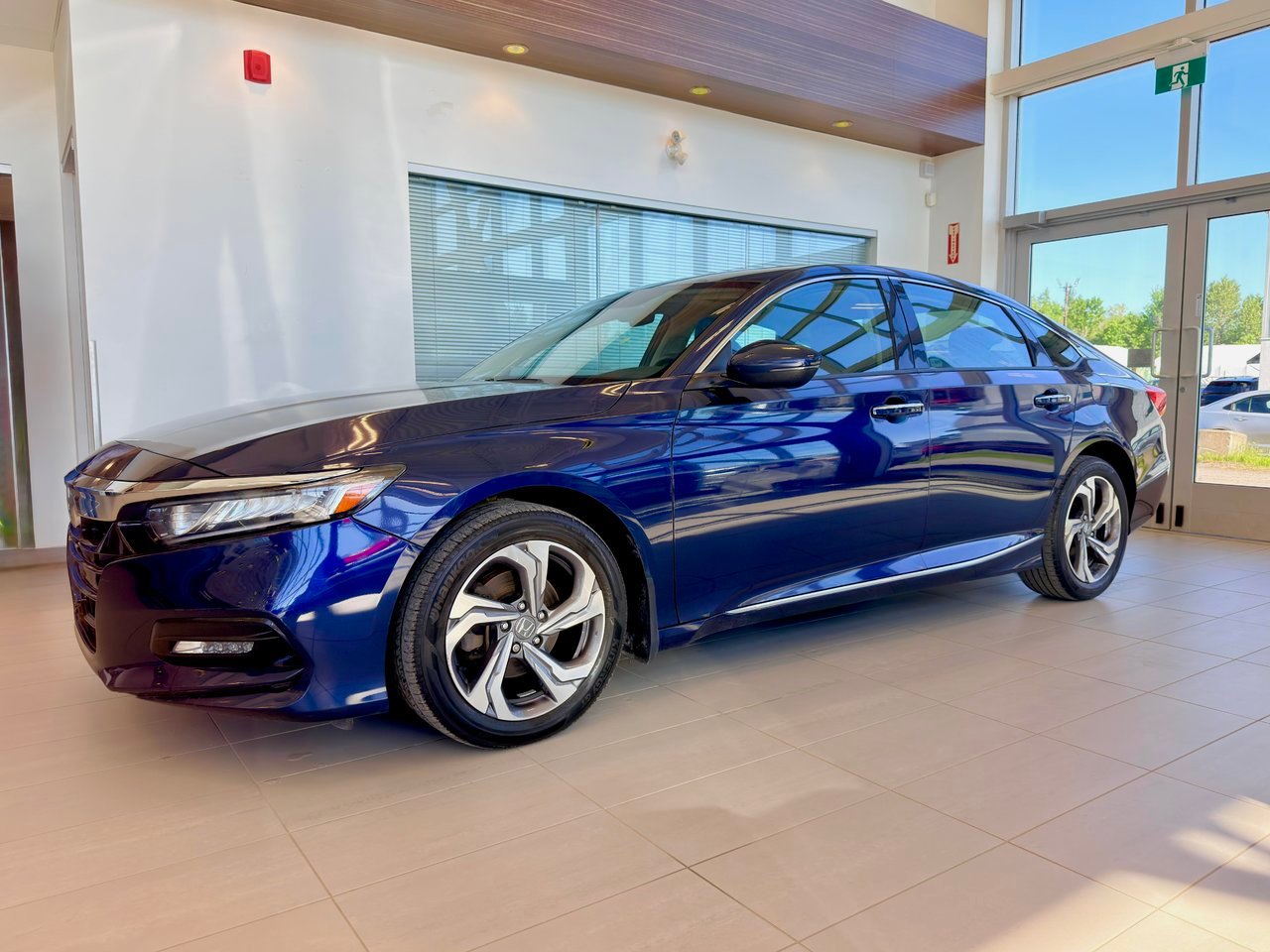 2018 Honda Accord Sedan Blue Notre-Dame-des-Prairies - photo #2