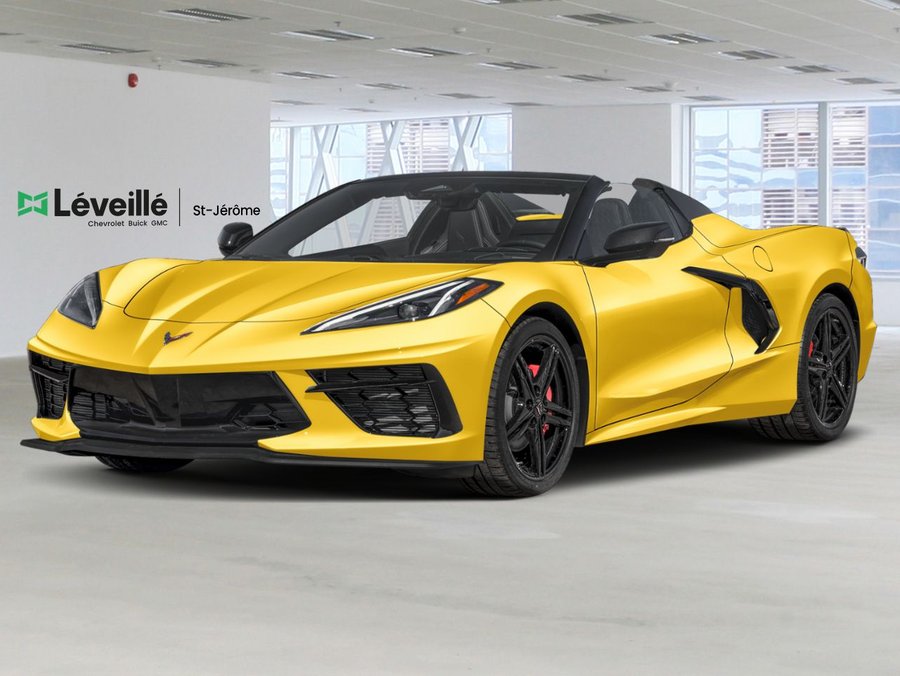 CHEVROLET Corvette 2LT 2026 Teinte jaune compétition métallisé