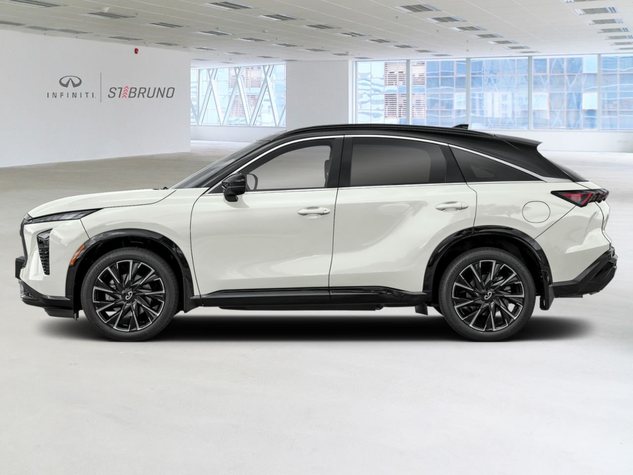 INFINITI QX65 2027 Blanc brillant/Noir obsidienne Saint-Basile-le-Grand - photo #1