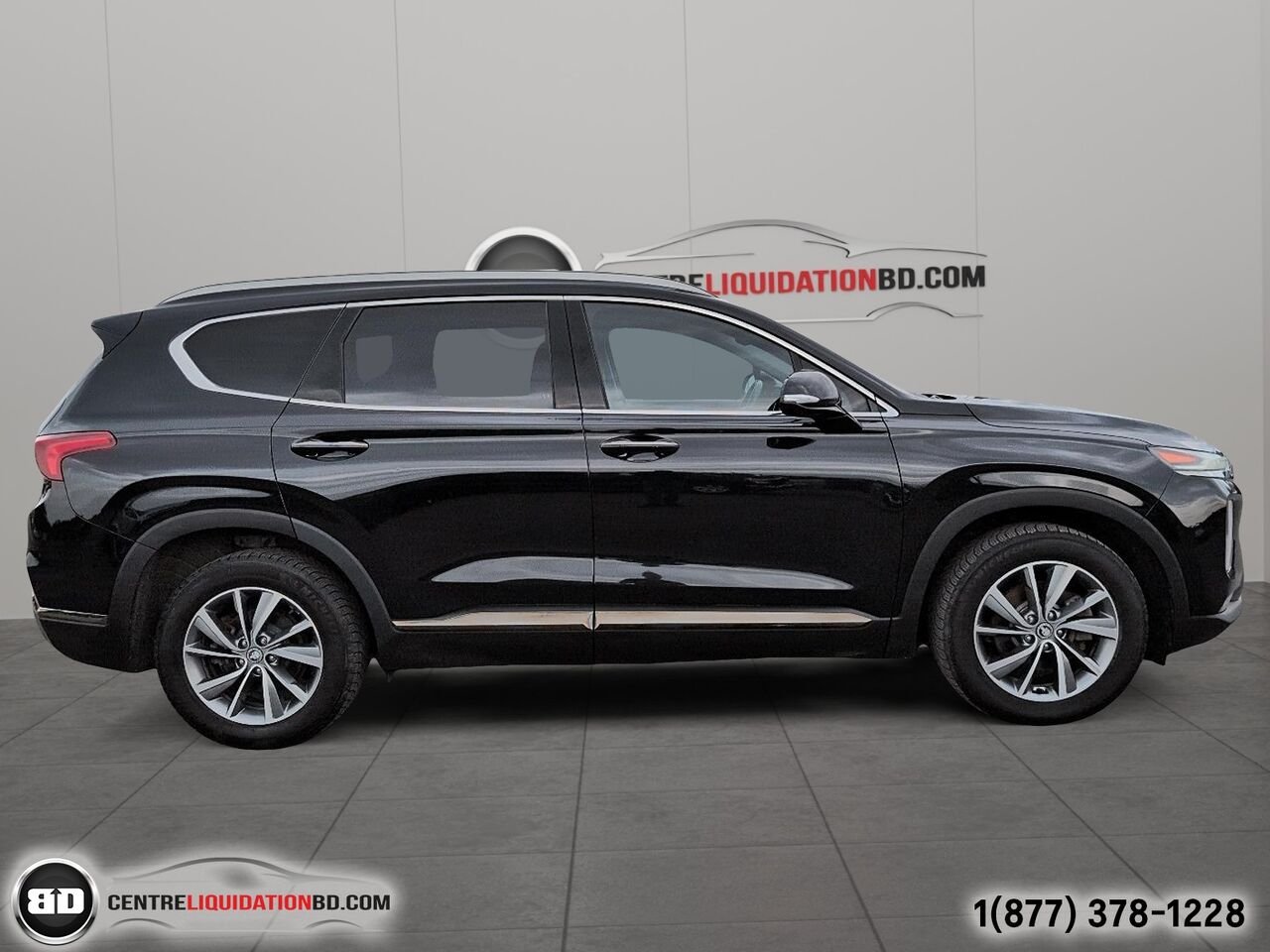 HYUNDAI SANTA FE LUXURY | BD0095 2019 Noir Granby - photo #3