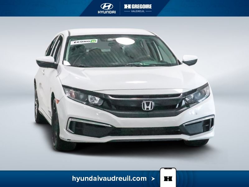 2019 Honda Civic White Laval - photo #0