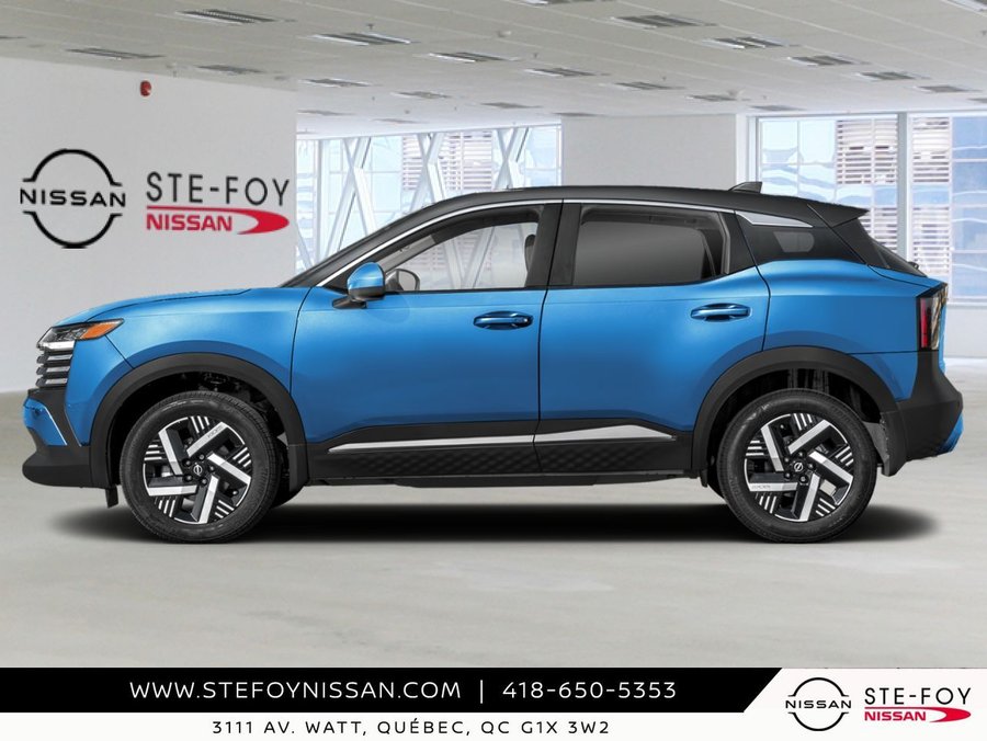 2027 NISSAN Kicks SV TI Artic Ice Blue Metallic/Super Black