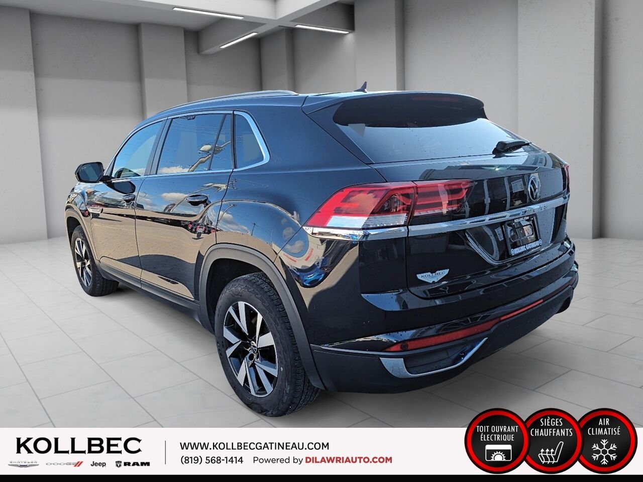 2020 VOLKSWAGEN ATLAS CROSS SPORT Comfortline 4MOTION Black Ottawa & Gatineau - photo #17