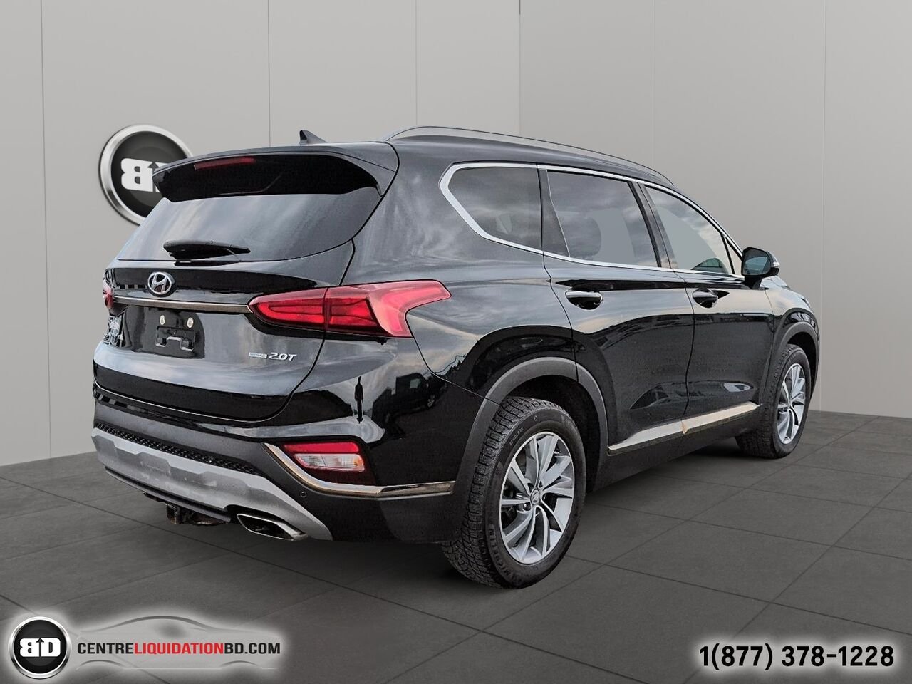 HYUNDAI SANTA FE LUXURY | BD0095 2019 Noir Granby - photo #5