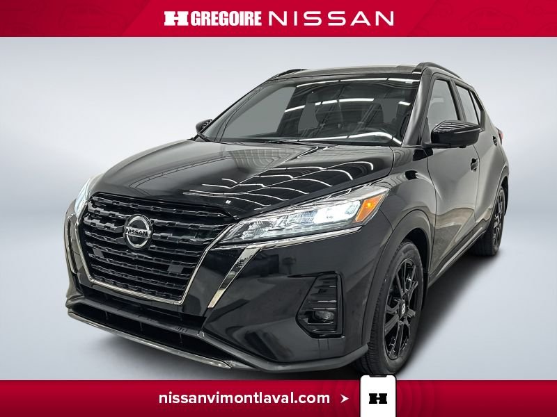 Nissan Kicks SR CARPLAY CUIR CAMERA A PARTIR DE 2.99% 2021 Noir