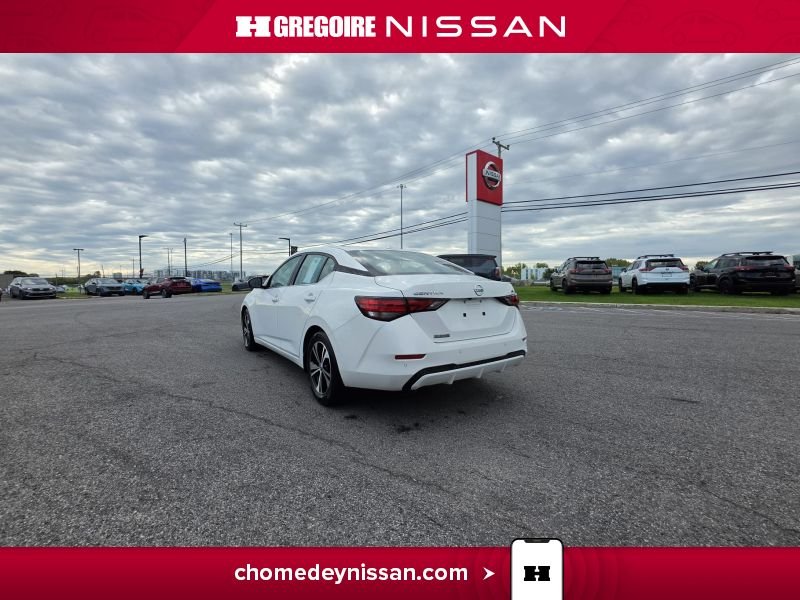 Nissan Sentra CR7463 | SV Mag Carplay Bancs Chauffants à partir 2.99% 2022 Blanc Laval - photo #7