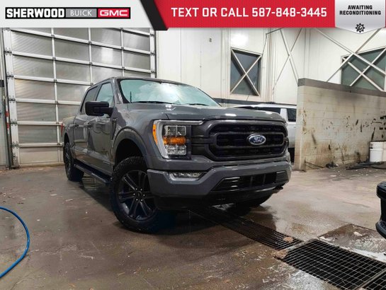 2021 Ford F-150 XLT Sport 302A 3.5L PowerBoost FX4 Max Tow gray