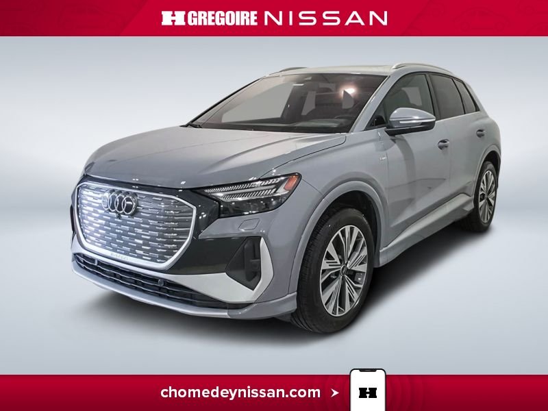 2022 Audi Q4 e-tron Grey Saint-Eustache - photo #2